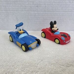 Disney Junior Mickey Mouse Stow 'N Go Playset (Cars Only) Diecast Cars Lot‎